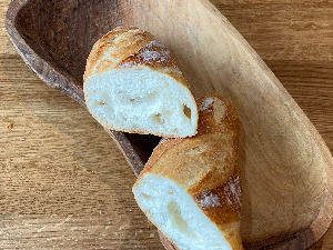 Homemade white bread